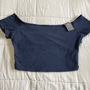 (New) Crop top, crossed back